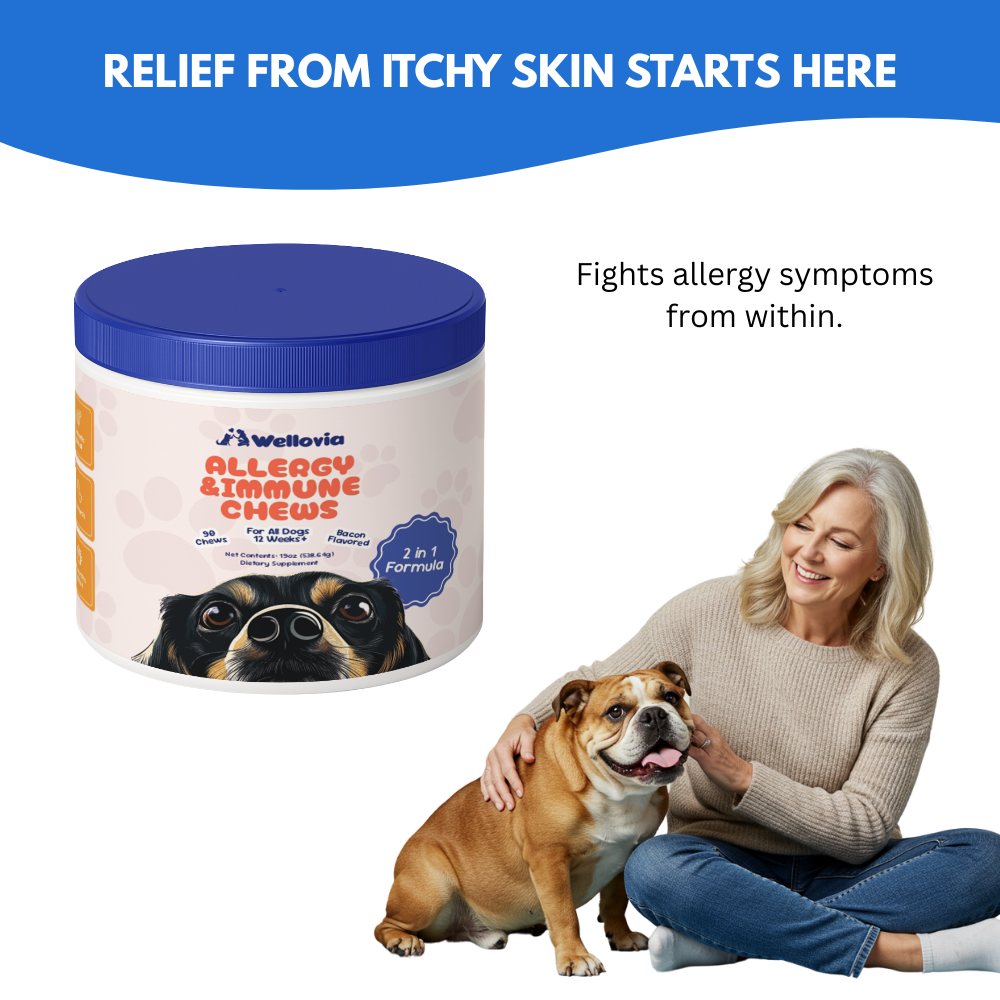 Allergy & Immune Chews | Soothe Itching and Strengthen your Dog’s Immune System from the Inside Out!