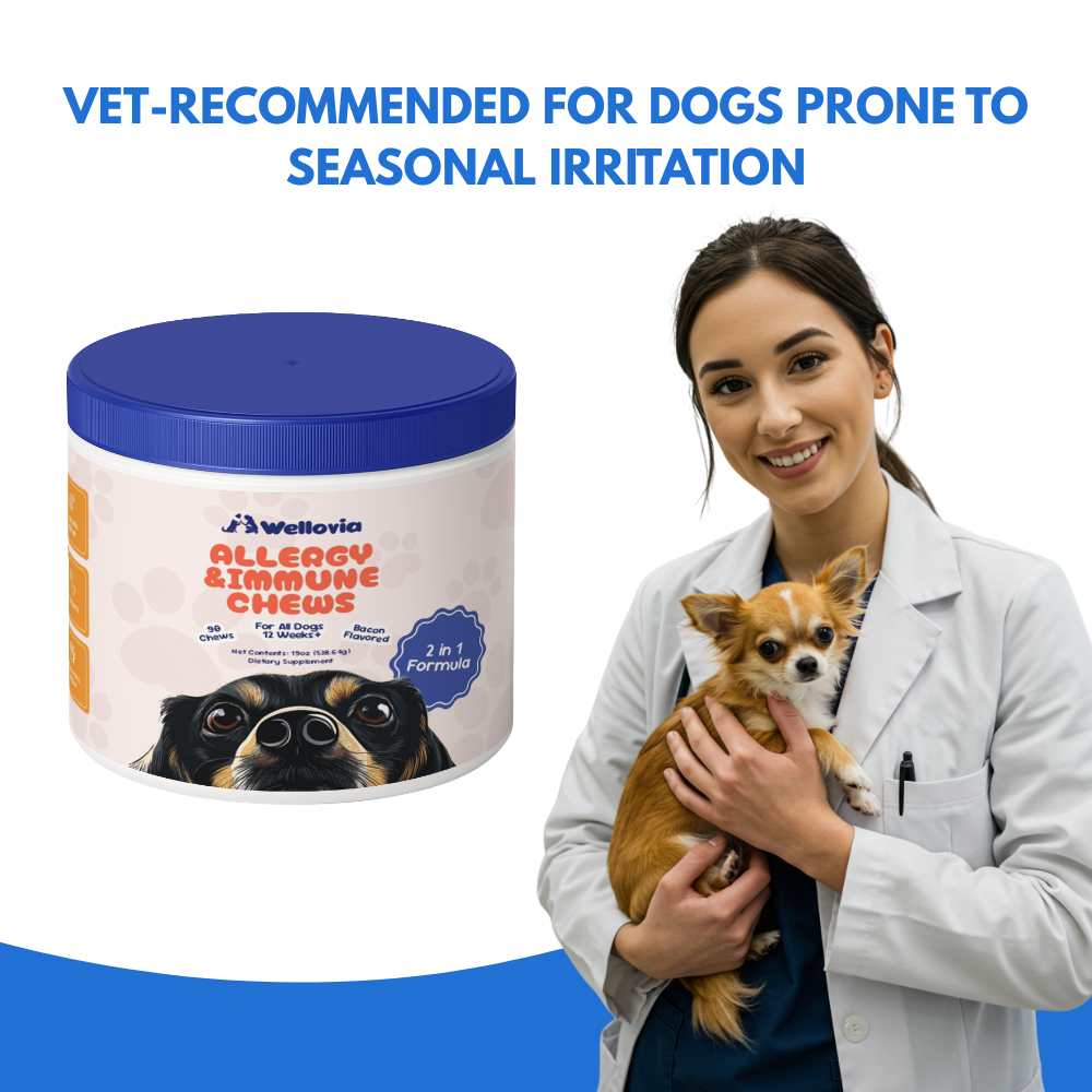 Allergy & Immune Chews | Soothe Itching and Strengthen your Dog’s Immune System from the Inside Out!