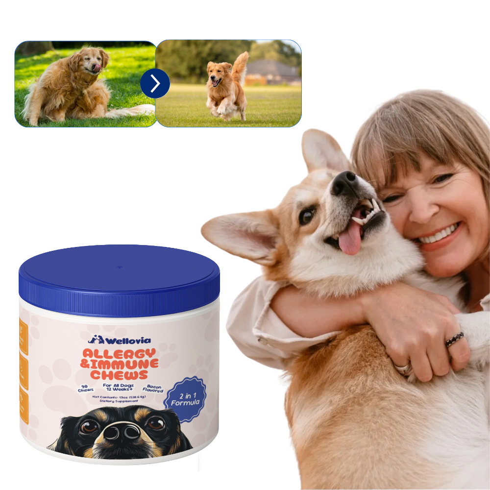 Allergy & Immune Chews | Soothe Itching and Strengthen your Dog’s Immune System from the Inside Out!