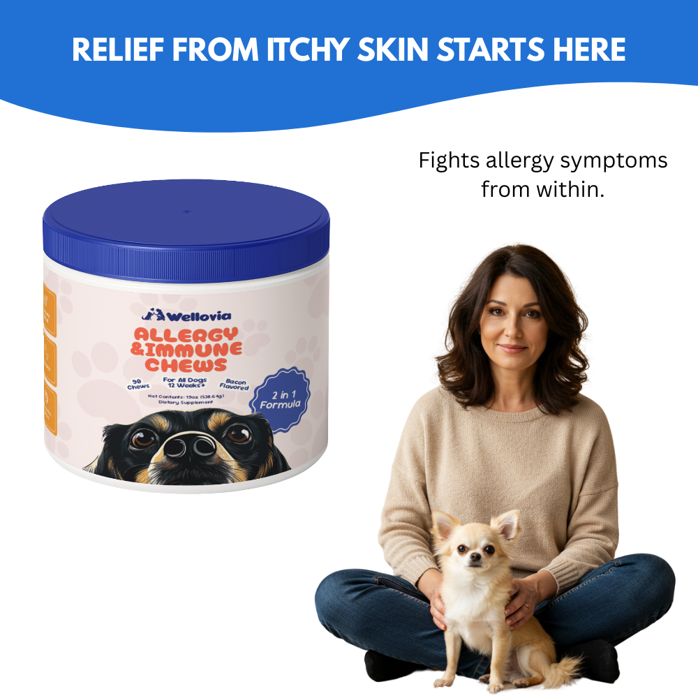Allergy & Immune Chews | Soothe Itching and Strengthen your Dog’s Immune System from the Inside Out!